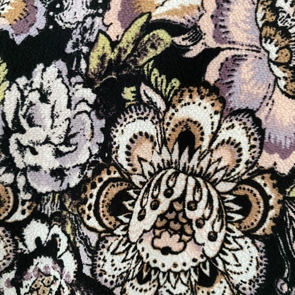 Xhilaration Boho Bell Sleeve Mini Surplice Dress S - Picture 13 of 15